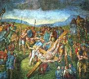 Michelangelo Buonarroti Martyrdom of St Peter Germany oil painting artist